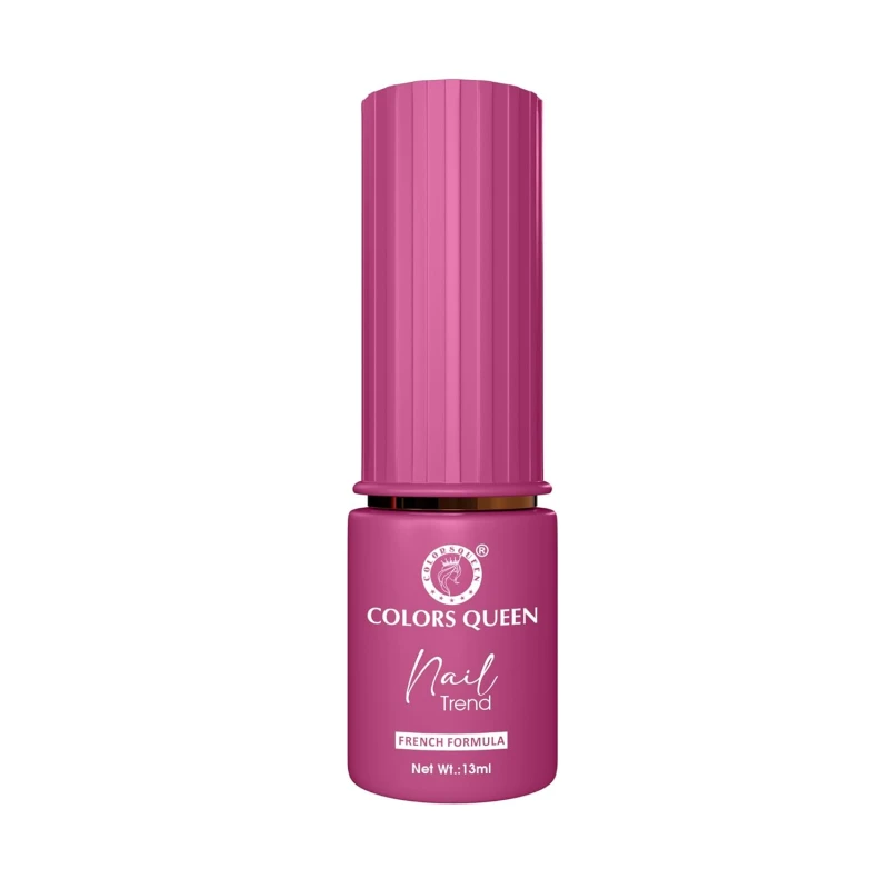 Colors Queen Nail Trend Glossy Nail Polish | Chip Resisting & Quick Drying Nail Paint with High Shine | 7 Toxin Free Formula | Vegan & Cruelty Free | Long Lasting & Vibrant Nail Paint for Women ( Jazzberry, 13ml) - Thumbnail 7